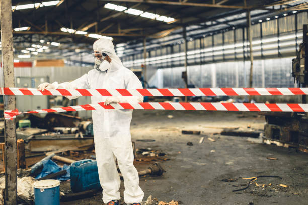 Professional Biohazard technician working in Elmont, NY